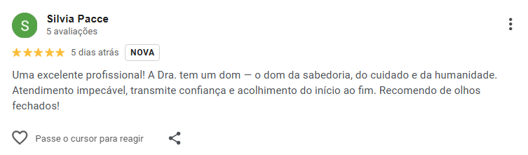 Avaliação DMF Google 1
